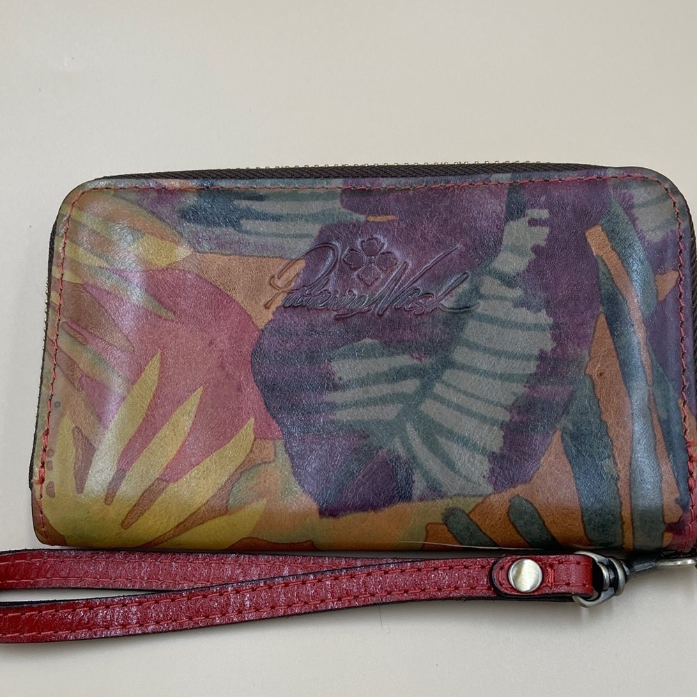 Patricia Nash Wristlet Wallet Vibrant Patricia Nash